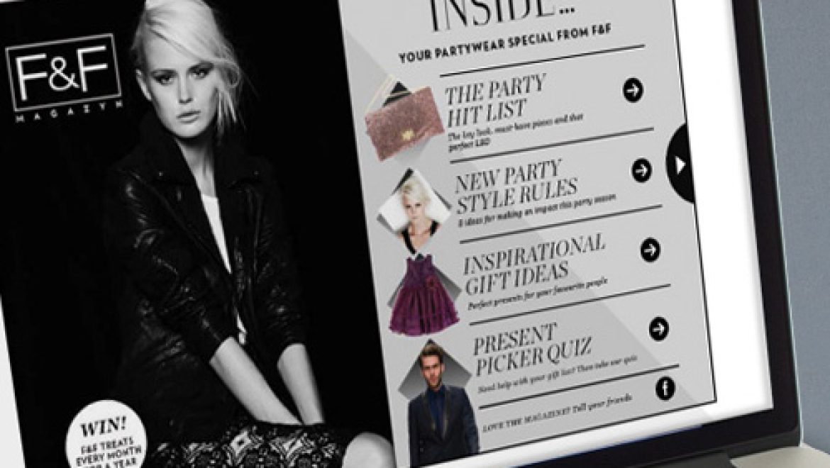 F+F – Partywear microsite