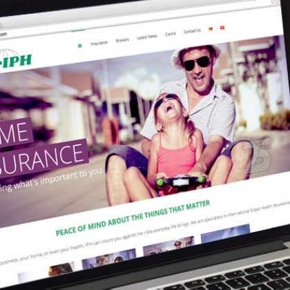 IPH Insurance – responsive website