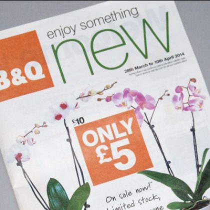 B&Q – Weekly promotional leaflet